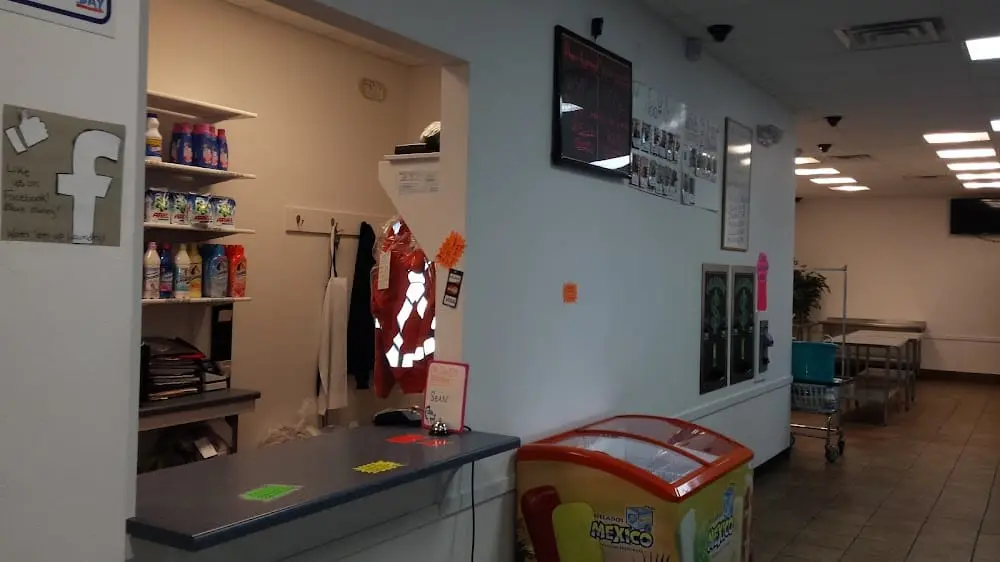 Customer service and supplies at Wash'em Up Laundry #2 - Laundromat Denver